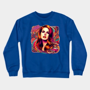 Lana Del Rey - Psychedelic Americana Crewneck Sweatshirt